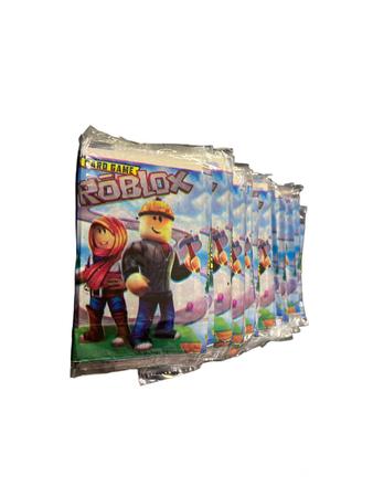 Kit 200 Cards Roblox = 50 Pacotinhos Figurinhas Coleção Bafô - Kids Think  Big - Figurinhas para Álbum - Magazine Luiza