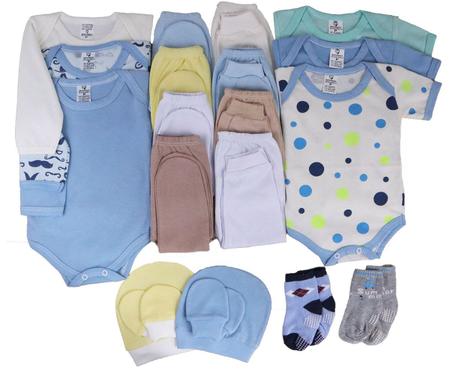 Imagem de Kit 21 Peças Maternidade Roupa De Bebê Menina E Menino