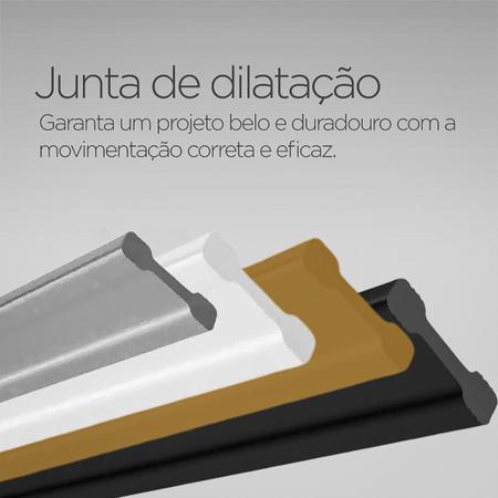 Imagem de Kit 24 Juntas De Enterra 17x3mm 2 Metros Bronze Fulget