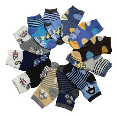 Kit 24 Pares de Meias Infantil Meninos Coloridas 1 a 4 anos - Lynx produções Imagem de Kit 24 Pares de Meias Infantil Meninos Coloridas 1 a 4 anos