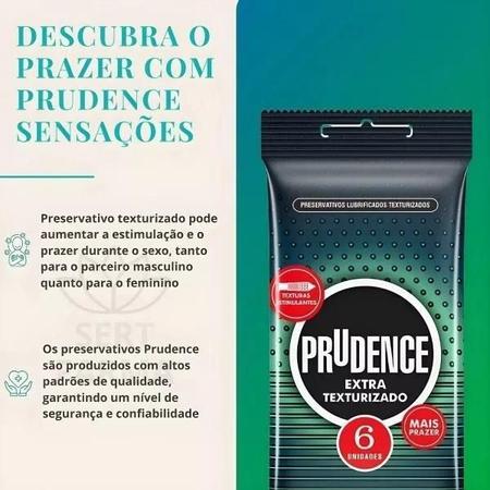 Kit 24 Preservativo Extra Texturizado + Lubrificante - Prudence Imagem de Kit 24 Preservativo Extra Texturizado + Lubrificante