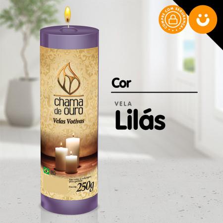 Imagem de Kit 24x Vela De 7 Dias Atacado  250g Velas De Várias Cores