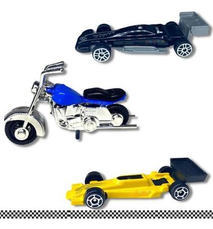 Imagem de Kit 25 Carrinhos De Metal Carro De Brinquedo Miniaturas