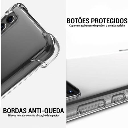 Imagem de Kit 2em1 Compatível Com Samsung Galaxy A54 5G - 03 Capas TPU Anti-Impacto + 05 Películas de Vidro 3D