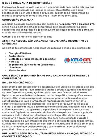 Kit 2un modelador curto colchete regata bege kelogel Imagem de Kit 2un modelador curto colchete regata bege kelogel