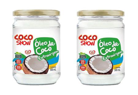 Imagem de Kit 2uni Óleo de Coco Extravirgem Coco Show 500ml - Copra