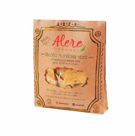 Kit 2X: Biscoito Nutritional Yeast/Alecrim S/Glúten Alere Imagem de Kit 2X: Biscoito Nutritional Yeast/Alecrim S/Glúten Alere