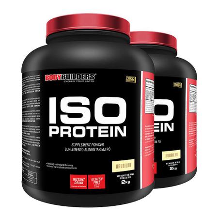 Imagem de Kit 2x Iso Protein 2kg - Bodybuilders