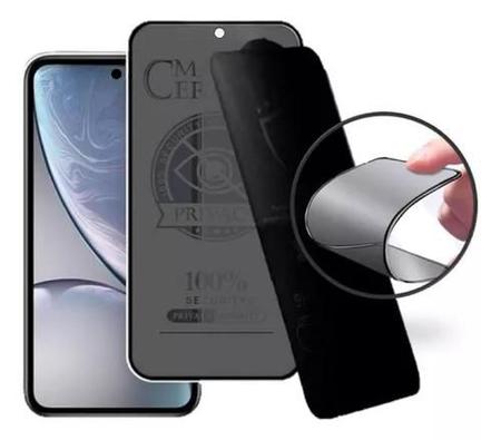 Imagem de Kit 2x Películas Privacidade Fosca de Cerâmica Samsung Galaxy A80 / A90