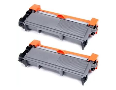 Imagem de kit 2x Toner TN660 660 TN2370 TN2370 para DCP-L2540 L2540DW MFC-L2740DW L2720DW Compatível