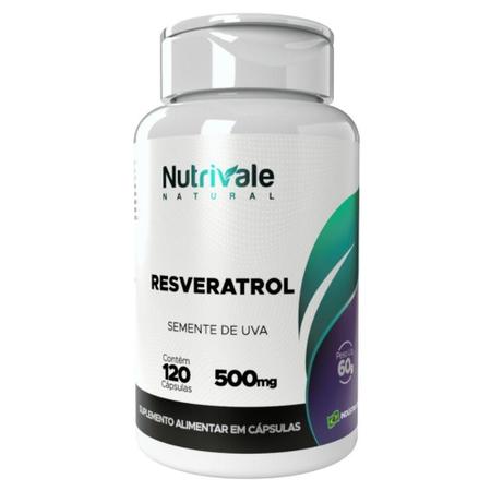 Imagem de Kit 2X Trans-Resveratrol 120 Cápsulas - Nutrivale