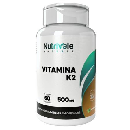 Imagem de Kit 2X Vitamina K2 Mk-7 60 Cápsulas - Nutrivale