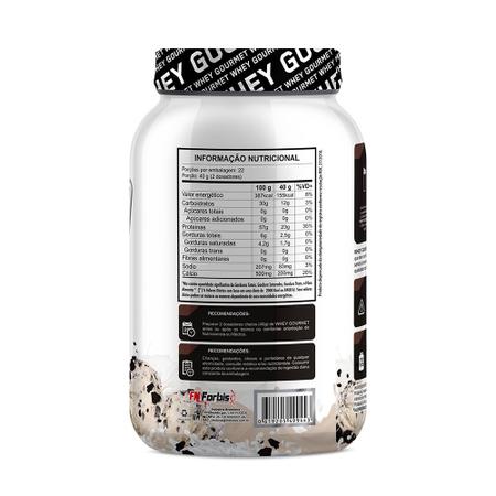 Imagem de Kit 2X Whey Protein Gourmet 907g Pote - FN Forbis Nutrition