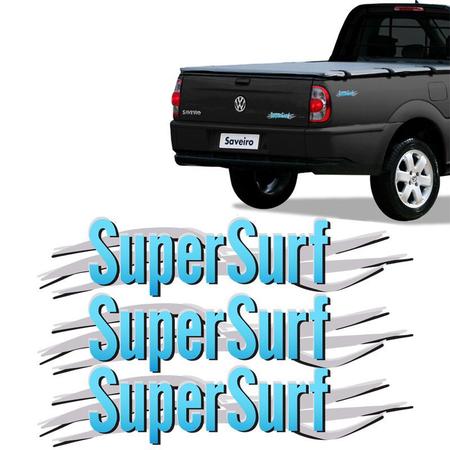 Kit Faixas/adesivos Saveiro Super Surf AZUL - Primeira Linha - Acessórios  para Carro - Magazine Luiza