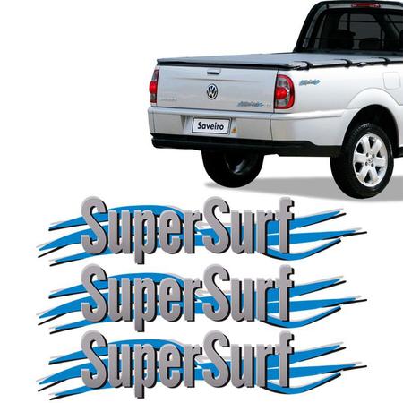 Emblema Adesivo Super Surf Saveiro Parati Gol 2003 A 2008