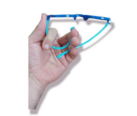 Imagem de Kit 3 Armação Óculos Grau Flexível Infantil Silicone 8285