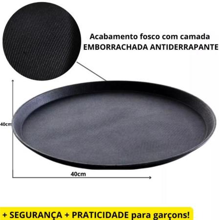 Bandeja Redonda Garçon Antiaderente 40 cm GP Inox