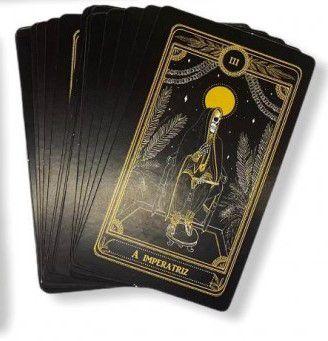 Kit 3 Baralhos O Tarot Negro Deck 22 Cartas Atacado Revenda :  : Brinquedos e Jogos