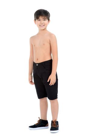 Bermuda jeans infantil masculina colorida sale