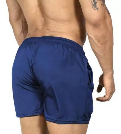 Kit 3 Bermuda Masculina Short Mauricinho Praia Treino Academia Casual Cores Lisa - River Imagem de Kit 3 Bermuda Masculina Short Mauricinho Praia Treino Academia Casual Cores Lisa