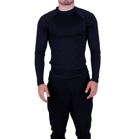 Imagem de Kit 3 Blusa Fitness Térmica Segunda Pele Blusa Proteção Solar UV 50+ -KIT 3 BLUSA UV MASCULINA