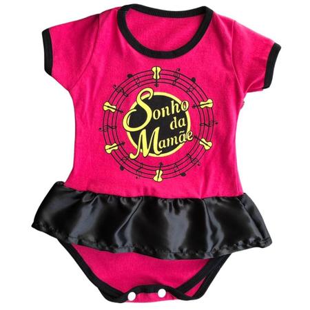 Kit 3 Body malha infantil feminino saia bebê recem nascido - TRENDY FASHION  - Body Infantil - Magazine Luiza