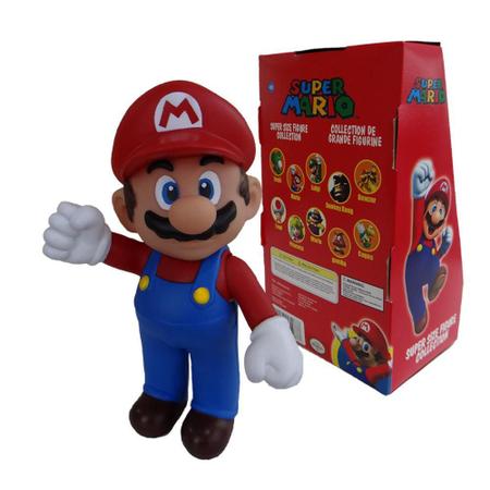 Kit 2 Bonecos Grandes 25cm Sonic vermelho E Crash Collection em