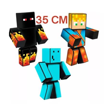 Boneco Athos 35cm - Minecraft