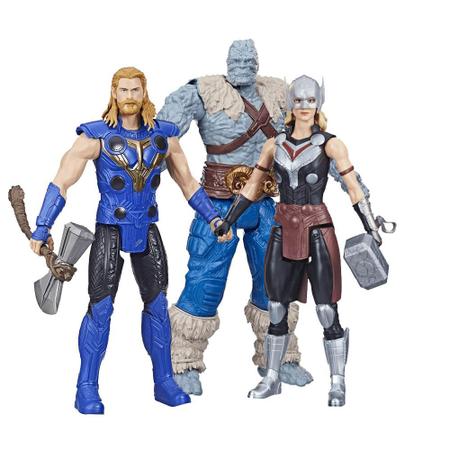 Boneco Hasbro Brinquedo Thor Love And Thunder Marvel Valquiria F5103 -  Boneco Thor - Magazine Luiza