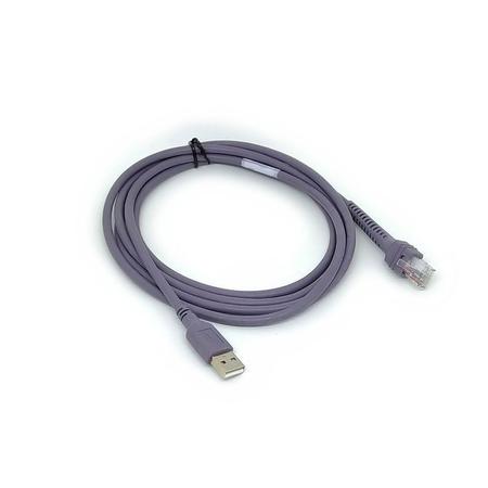 Imagem de Kit 3 Cabo Usb Leitor Symbol Motorola Zebra Ls2208 / Ls7708 / DS