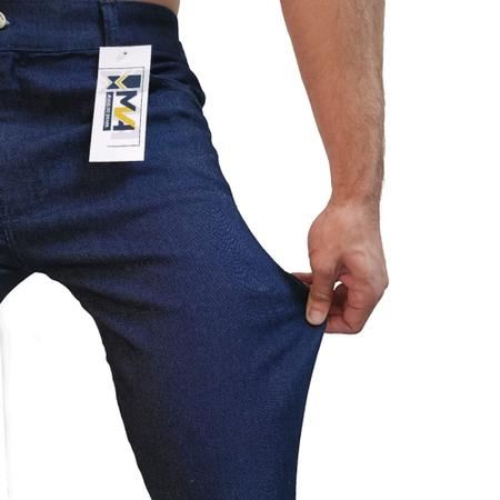 Kit 3 Calça Jeans Masculina Escura Tradicional Para Trabalho Reta Serviço  com Elastano - MVa Jeans - Calças Jeans Masculina - Magazine Luiza