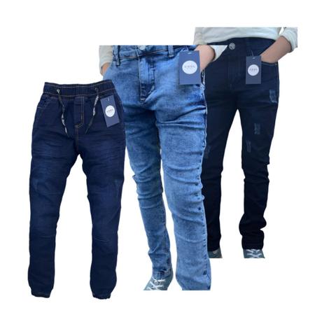 Calça jeans Masculina amaciada (Grade 12pcs) - LAYMOM JEANS