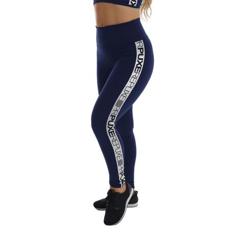 Kit 3 Calça Legging Academia Cintura Alta Cós Duplo Básica Lisa Feminina -  Preto