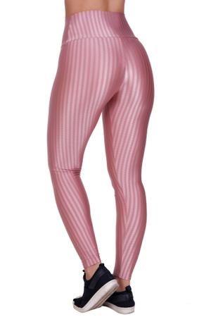 Calça Legging Fitness Feminina 3D Suplex Novo Leg Cirrê Academia 3 D