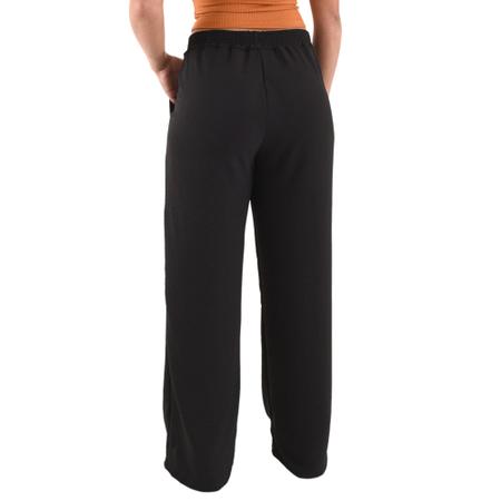 Imagem de Kit 3 Calça Pantalona Feminina Cintura Alta Tendência Larga