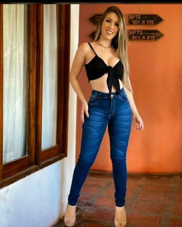 kit 3 Calças Jeans Feminina Skinny Cós Alto que empina Hot Pants Cintura  Alta Com Lycra Strech - Yallebe - Calça Jeans Feminina - Magazine Luiza