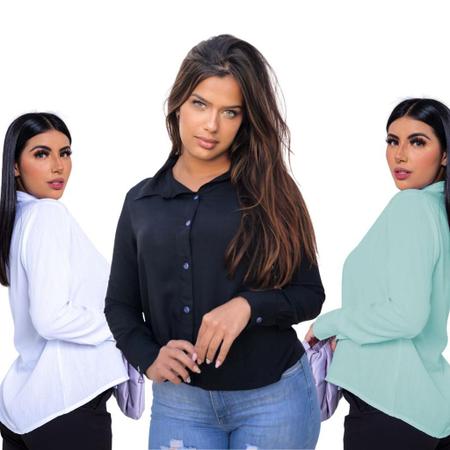 Camisa hotsell feminina estilosa