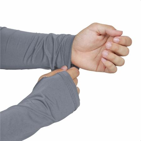 Imagem de Kit 3 Camisa Segunda Pele Proteção Uv Térmica Touca Ninja