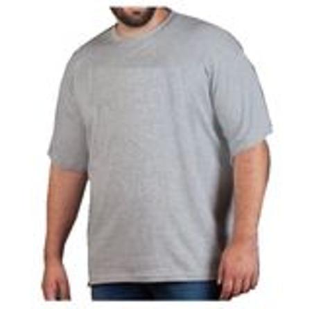 Imagem de kit 3 Camisas Camisetas PLUS SIZE Masculina LISA ou ESTAMPADA Básica Malha 100% Algodão Extra Grande