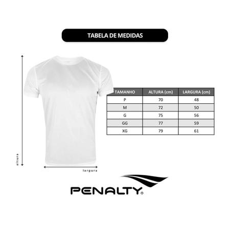 Imagem de Kit 3 camisas penalty masculinas x