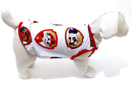 Imagem de Kit 3 Camiseta Estampa do Personagem Patrulha Canina branca G