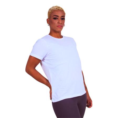 Imagem de Kit 3 Camisetas Básicas Slim Feminina Baby Look 100% Algodão
