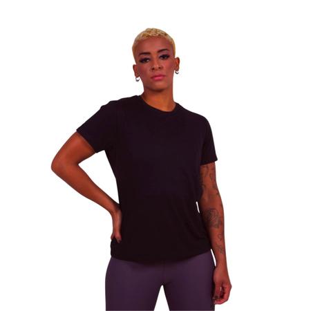 Imagem de Kit 3 Camisetas Básicas Slim Feminina Baby Look 100% Algodão