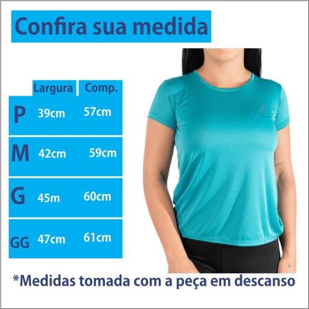 Camiseta Dry-Fit Feminina Esportes Malha Academia - Wild - Camisa e  Camiseta Esportiva - Magazine Luiza