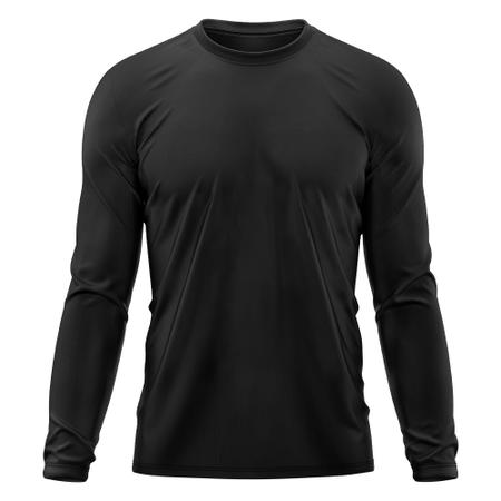 Kit 3 Camisetas Masculina Proteção Solar UV Camisa Térmica Treino