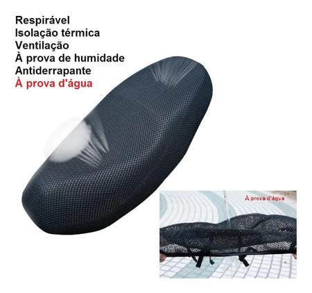 Imagem de Kit 3 Capa Térmica Protetora Banco Moto Sports Dafra Speed 150