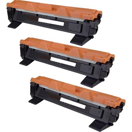 Imagem de kit 3 cartucho de toner Compatível tn-1060 com impressora Brother DCP- 1512, DCP- 1602, DCP-1617, DCP-1610