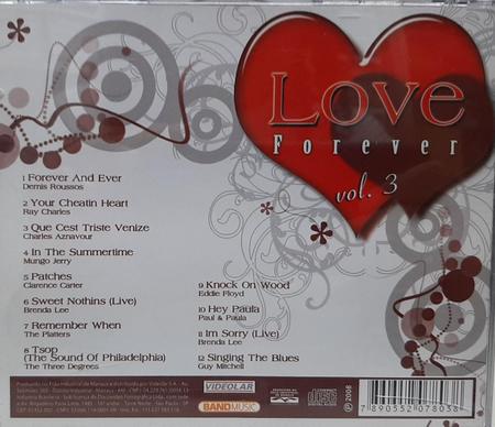 Kit 3 Cds Love Forever Volume 1 Ao 3 - BAND MUSIC - Filmes - Magazine Luiza