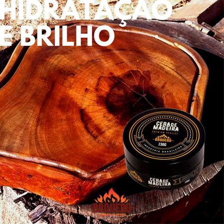 Imagem de Kit 3 Ceras para Tábua de Churrasco Madeira Em Pasta -  Premium Quality - 130g - BBQuero