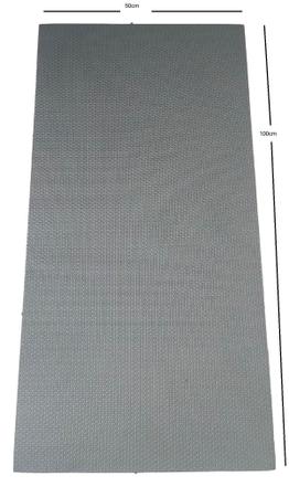 Imagem de Kit 3 Colchonetes Eva Tapete Yoga Exercícios 10mm Cinza Escuro